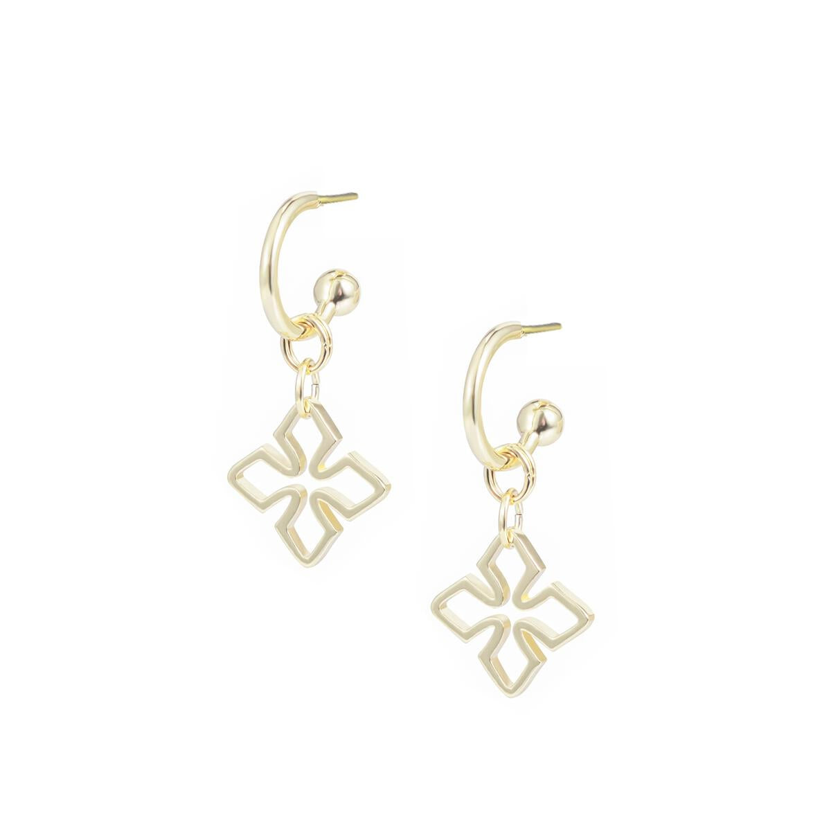 Grace Mini Huggie Earrings, Gold