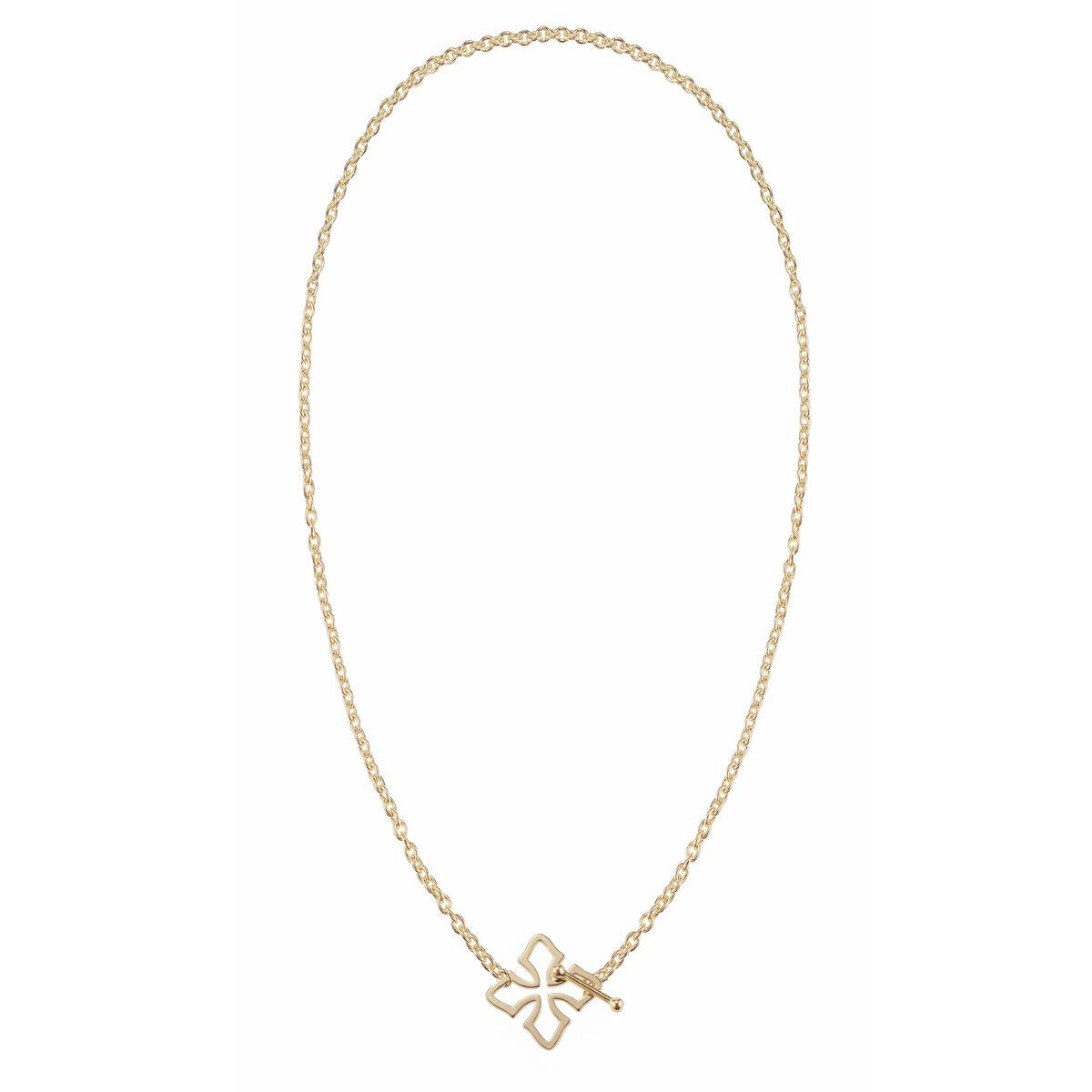 Grace Toggle Necklace, Gold