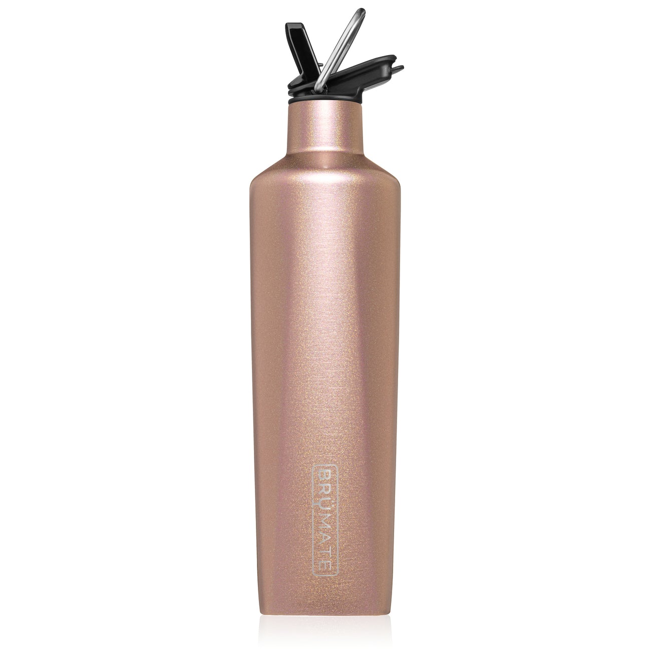 ReHydration Bottle 25oz, Glitter Rose Gold