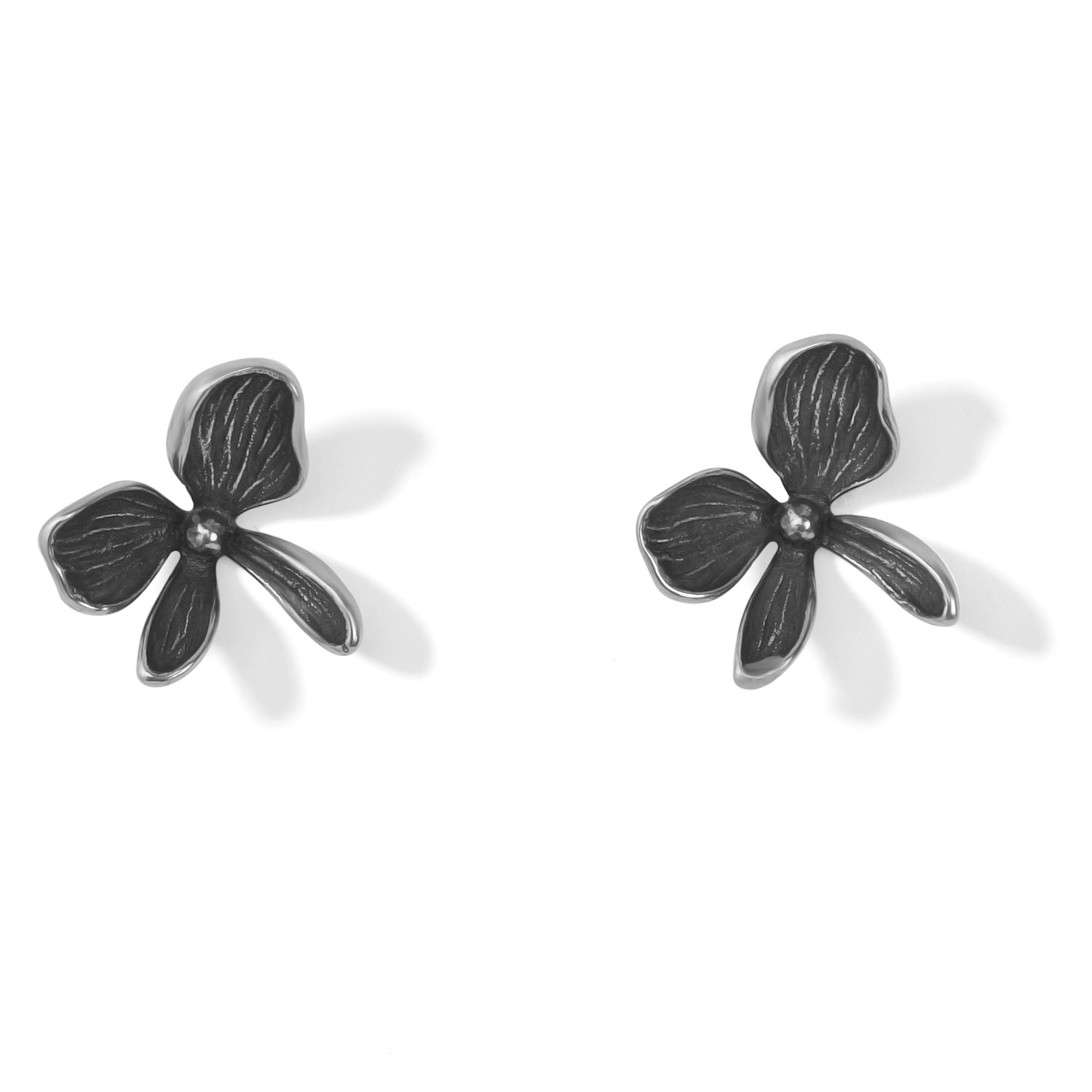 Everbloom Silver Post Earrings