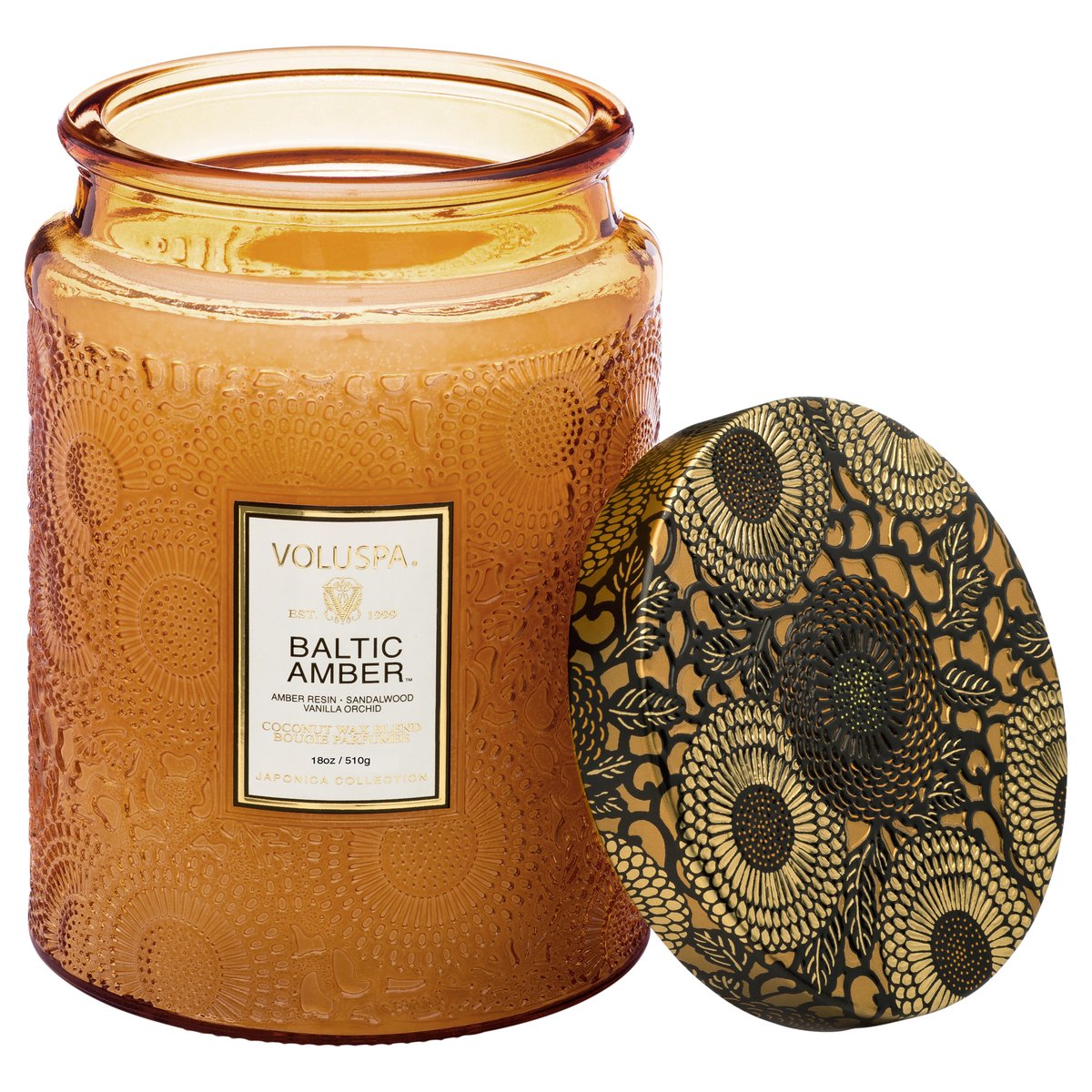 Baltic Amber Large Jar, 18oz