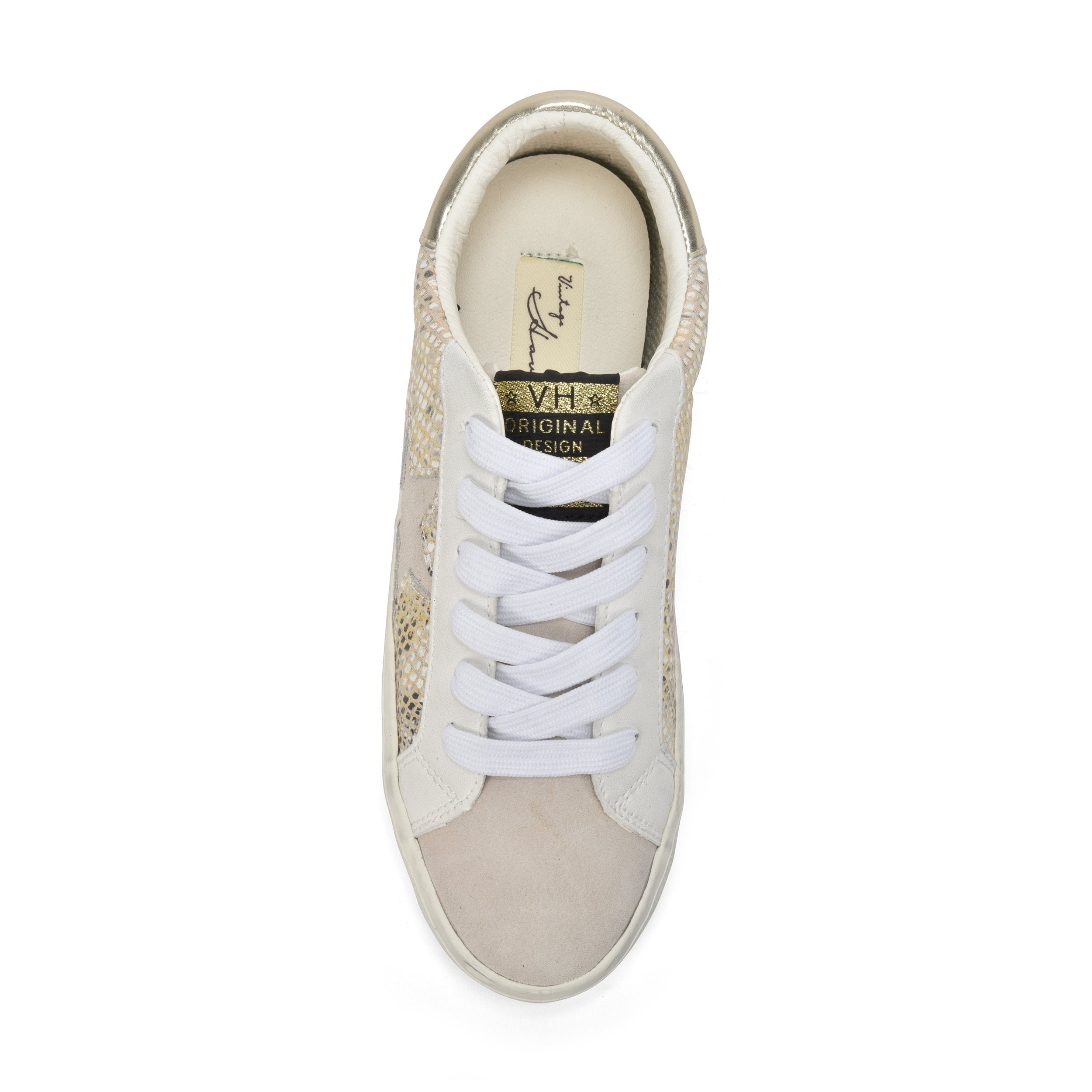 Kate Sneakers, Gold Snake