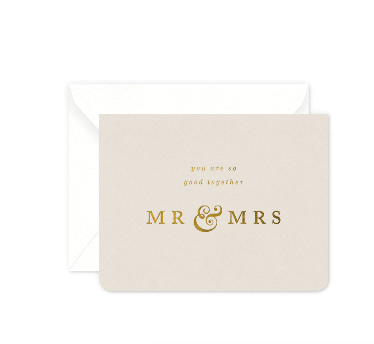 Mr & Mrs Greeting Card