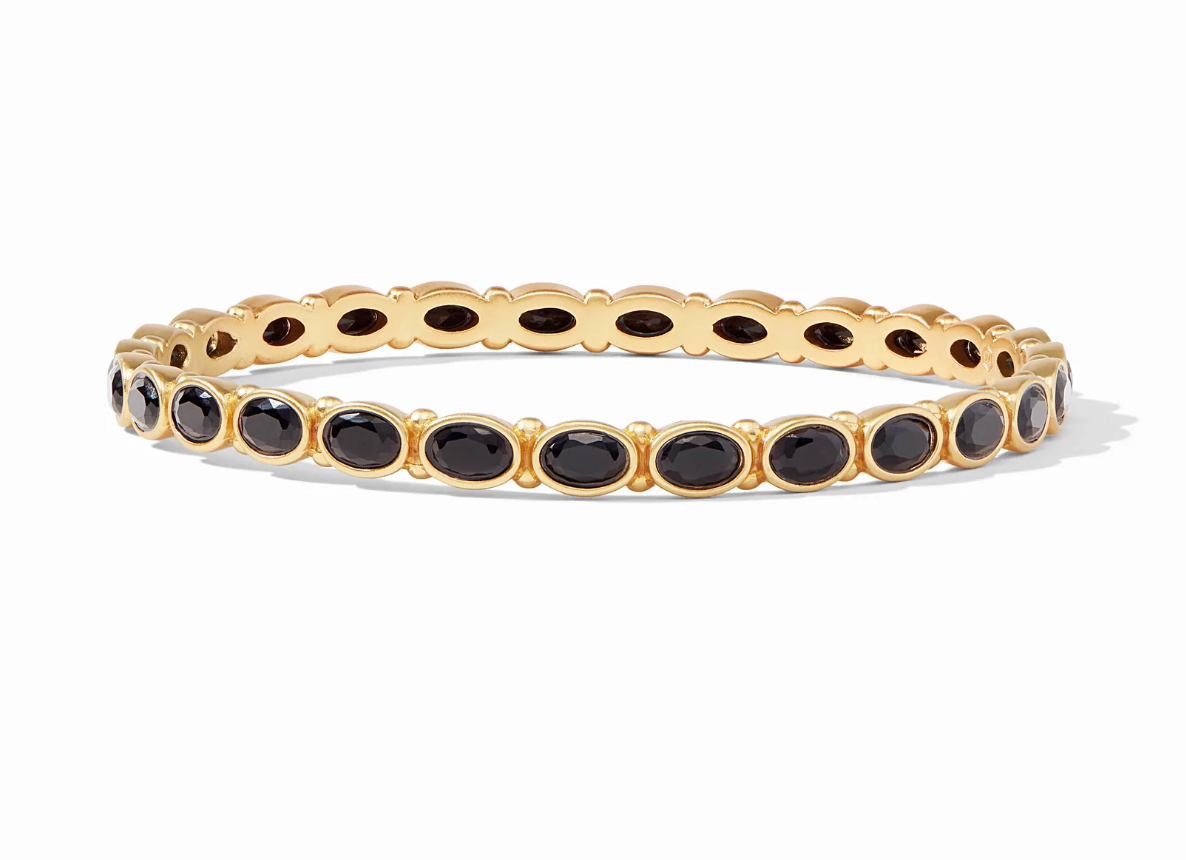 Mykonos Bangle, Obsidian Black