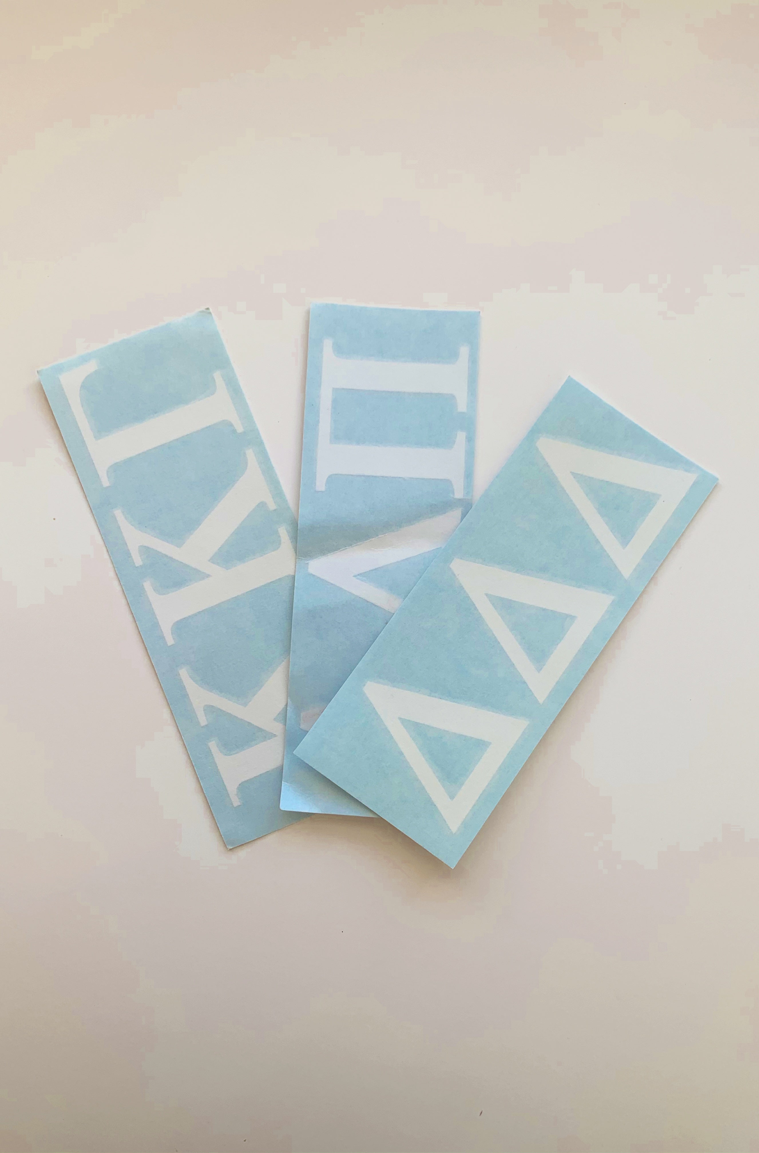 Sorority Horizontal Vinyl Decal