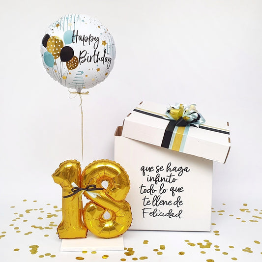 BoxDeluxe Happy Birthday Balloons