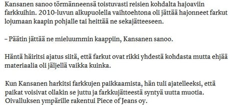 aamulehti-moona-kansanen-tilkkumuotia-tilkku-tilkkutäkki-farkkujäte-vanhat-farkut-tampere.