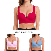 Sports Bra for Women Gym Push Up Yoga Sportwear Nav Image 9