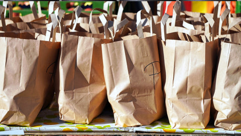 Paper shopping bags