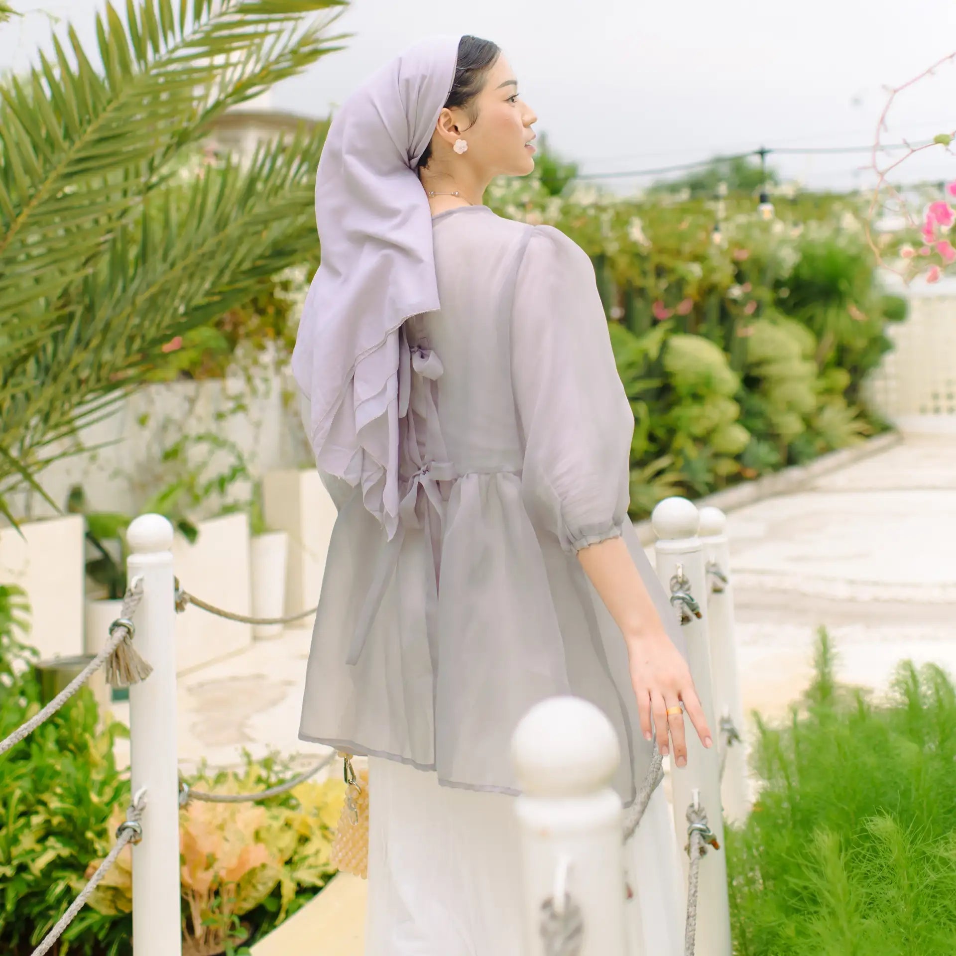 Audra Glass Grey Outerwear