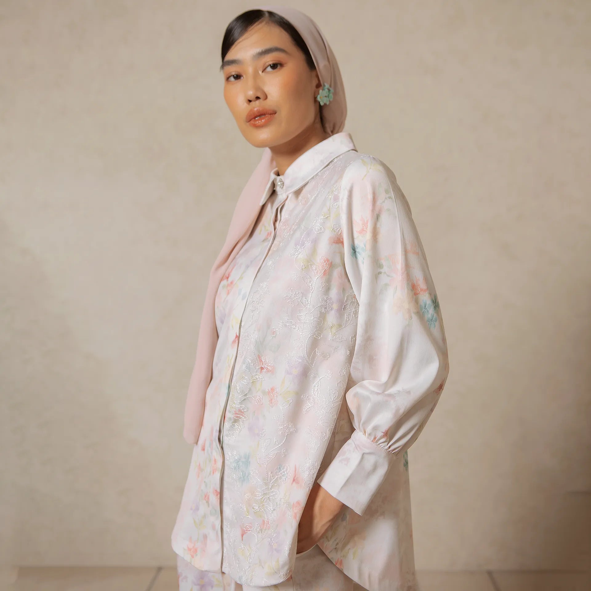 Ardena Creme Tops