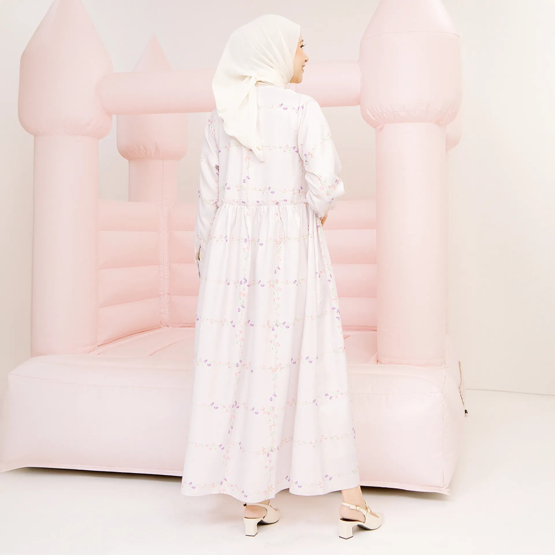 Faye Soft Pink Dress