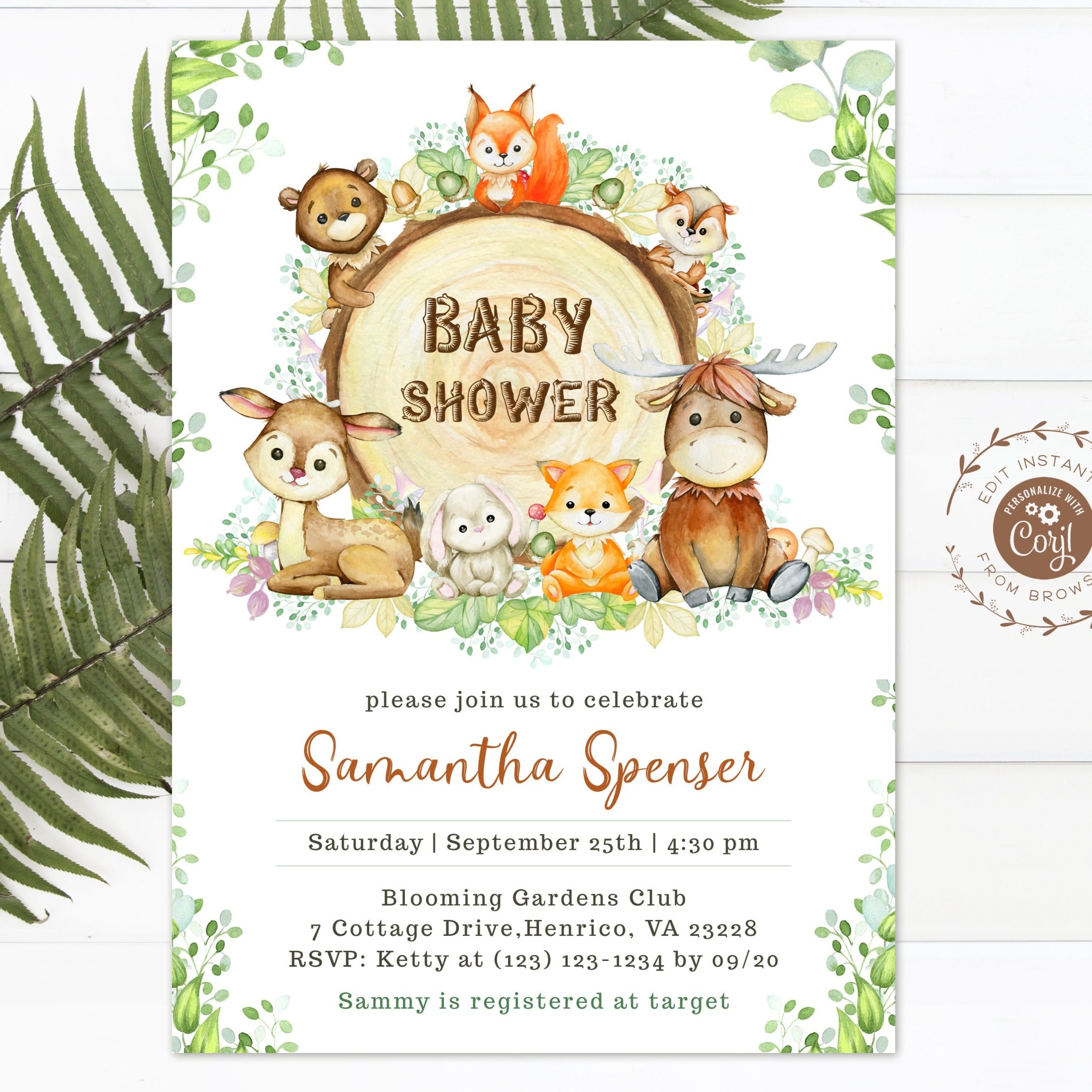 woodland-baby-shower-invitation-template-animals-baby-shower-forest