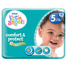 asda pampers premium protection size 5