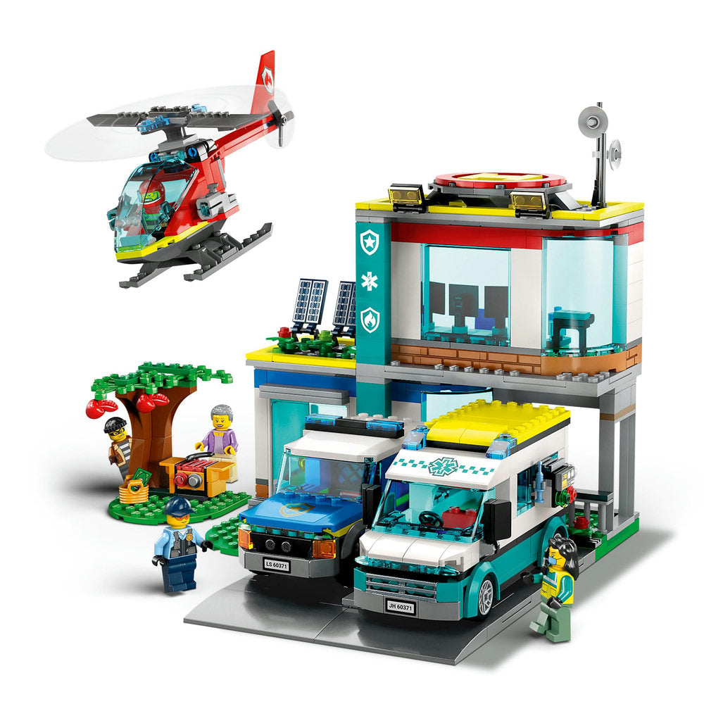 Lego® City - Moto De Policía Y Coche A La Fuga (60392) Cantidad de piezas 59