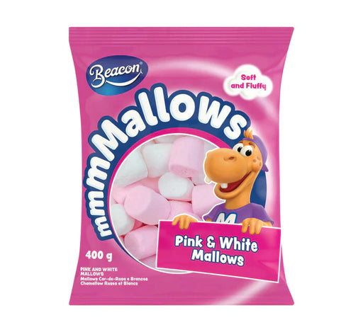Pink & White Coated Peanuts