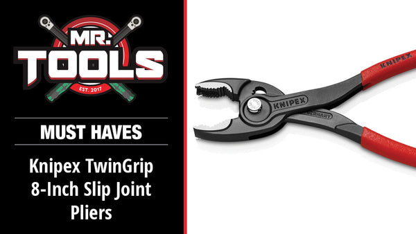 Knipex TwinGrip 8-Inch Slip Joint Pliers