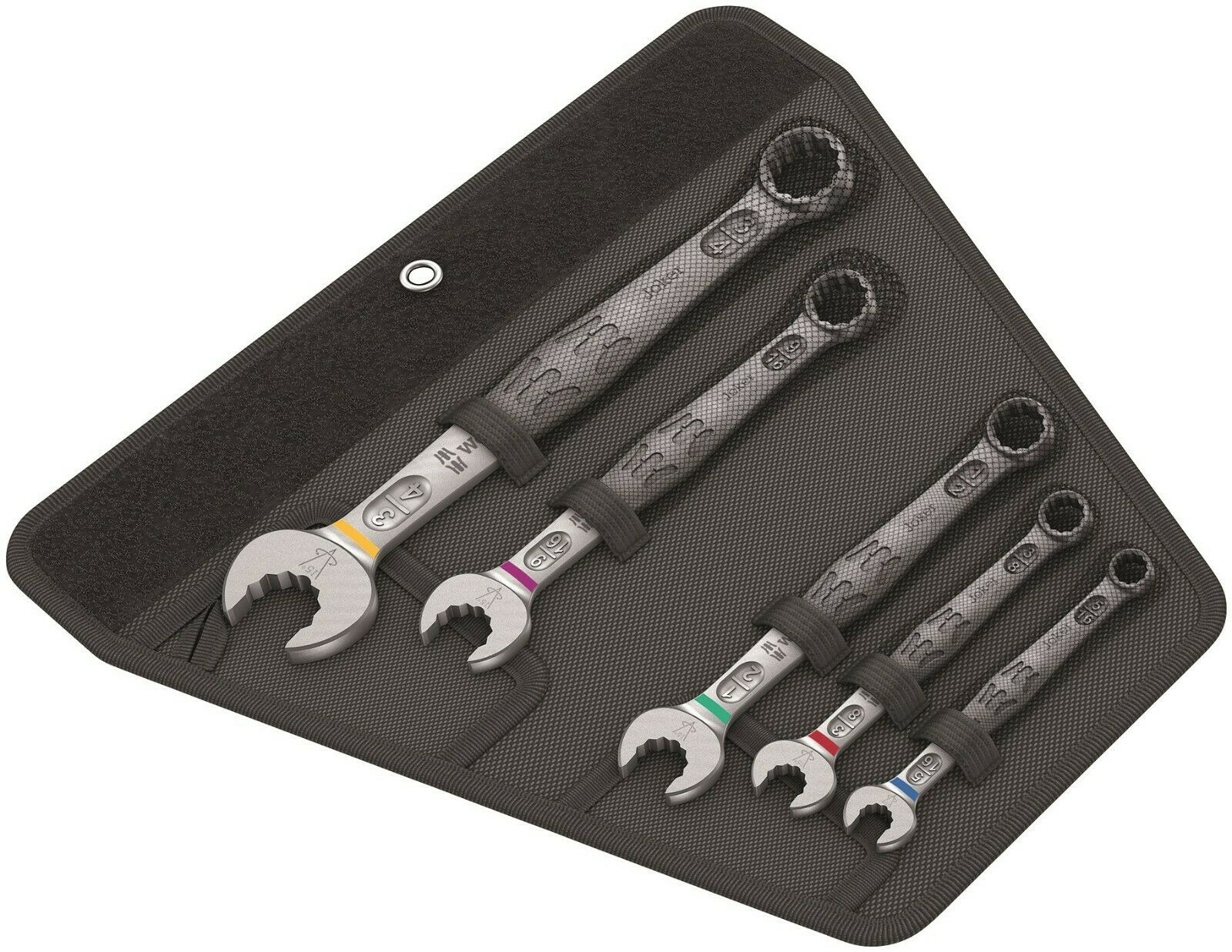 Wera 6003 Joker Combination Wrench Set 4 Piece SAE 05020229001