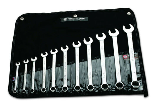 Wright Tool 720 12 Point Black Combination Wrench Set (7-Piece)