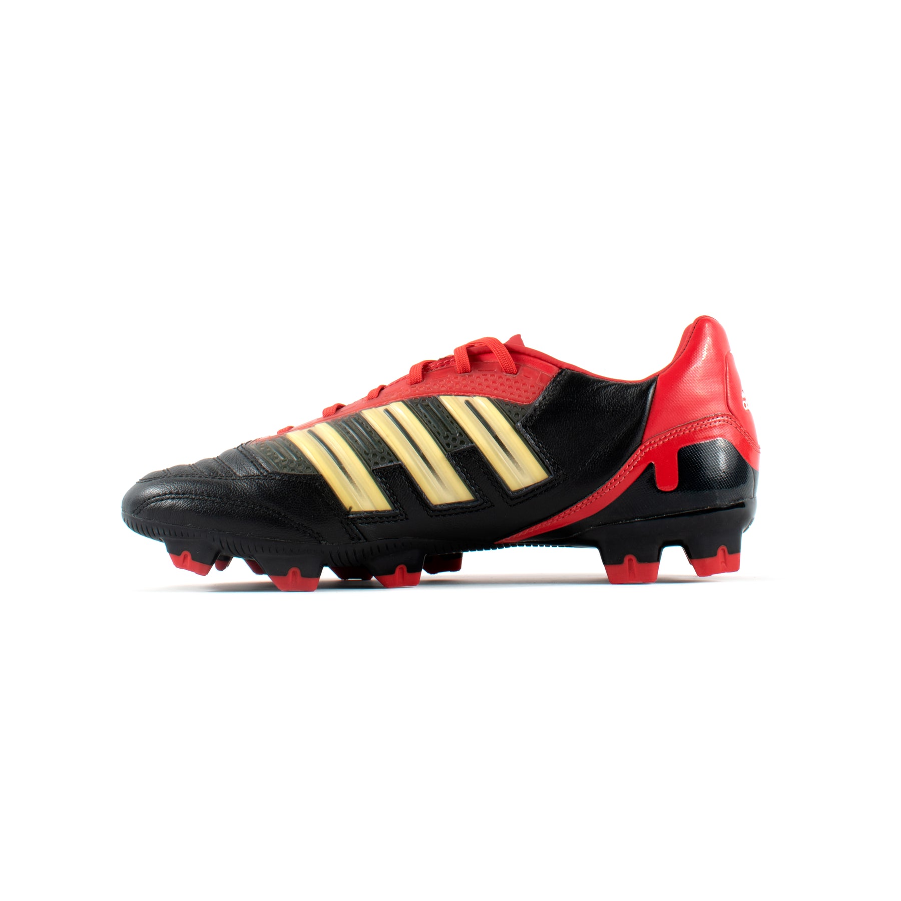 Adidas Predator Absolion Black Red FG – Classic Soccer Cleats