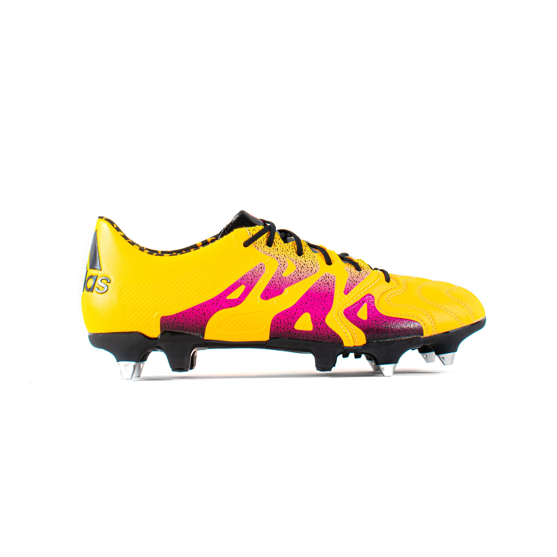 X15.1 Leather Yellow SG – Classic Soccer Cleats