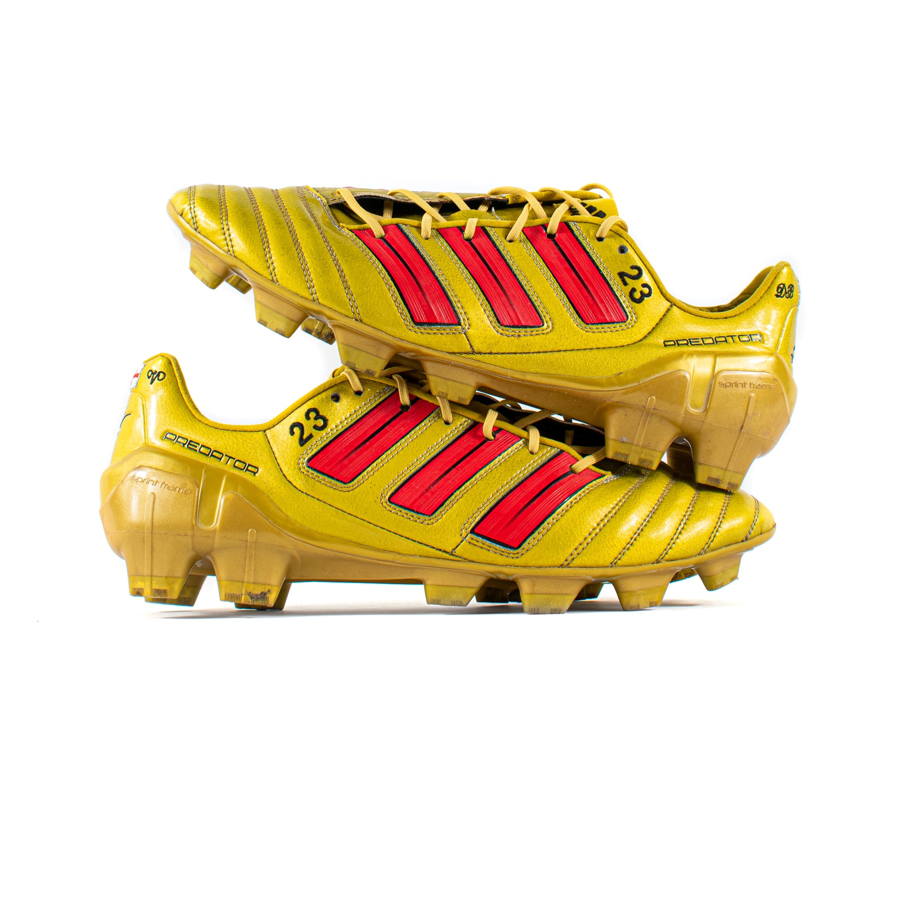 Predator Adipower Gold David Match Boots – Classic Soccer Cleats