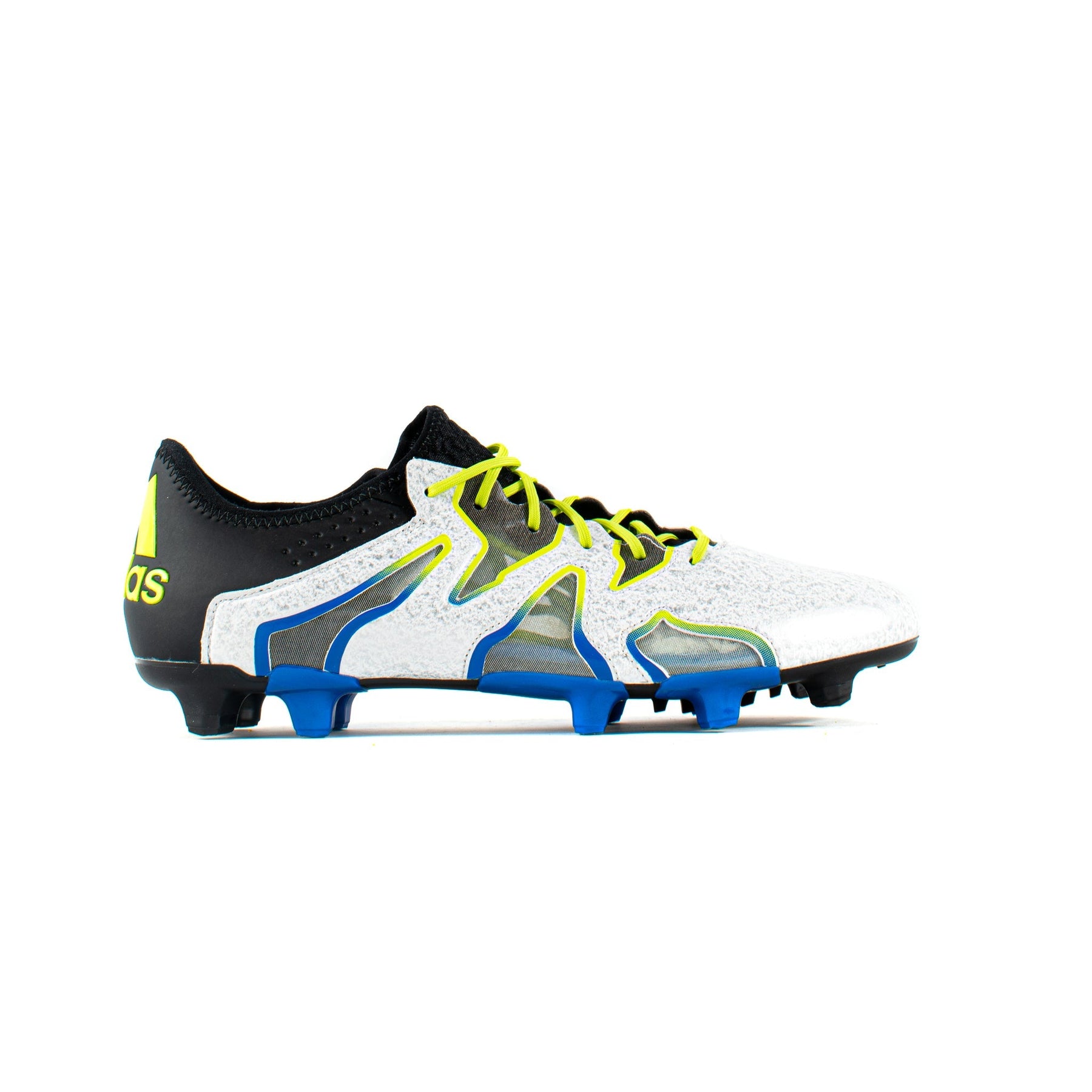 Adidas X15+ 15.1 White FG Classic Soccer Cleats
