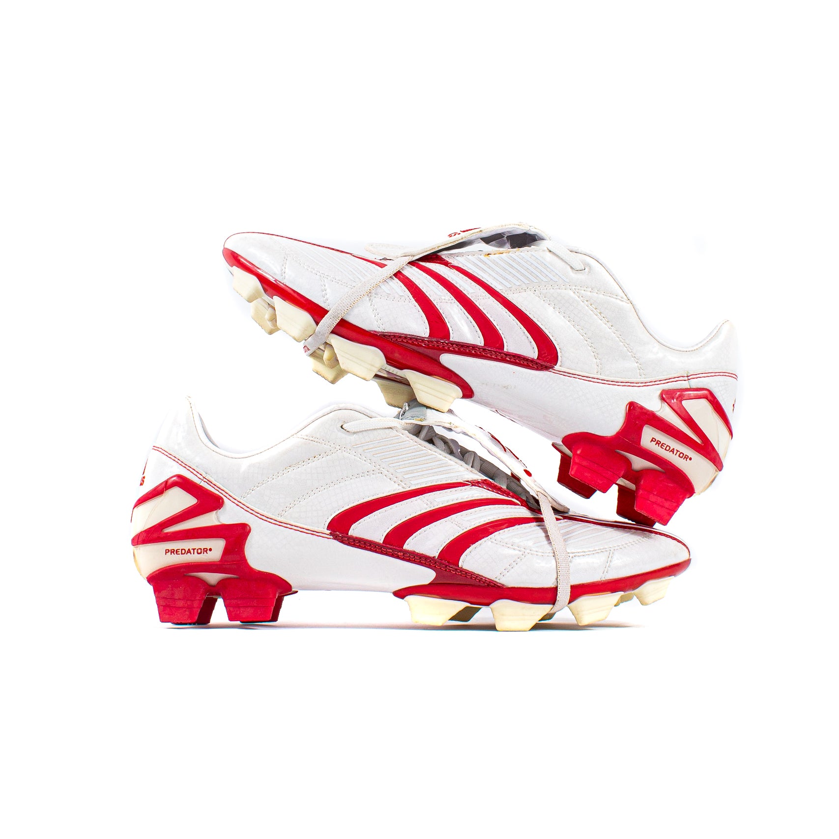Boquilla industria chico Adidas Predator Absolute White Red DB FG – Classic Soccer Cleats