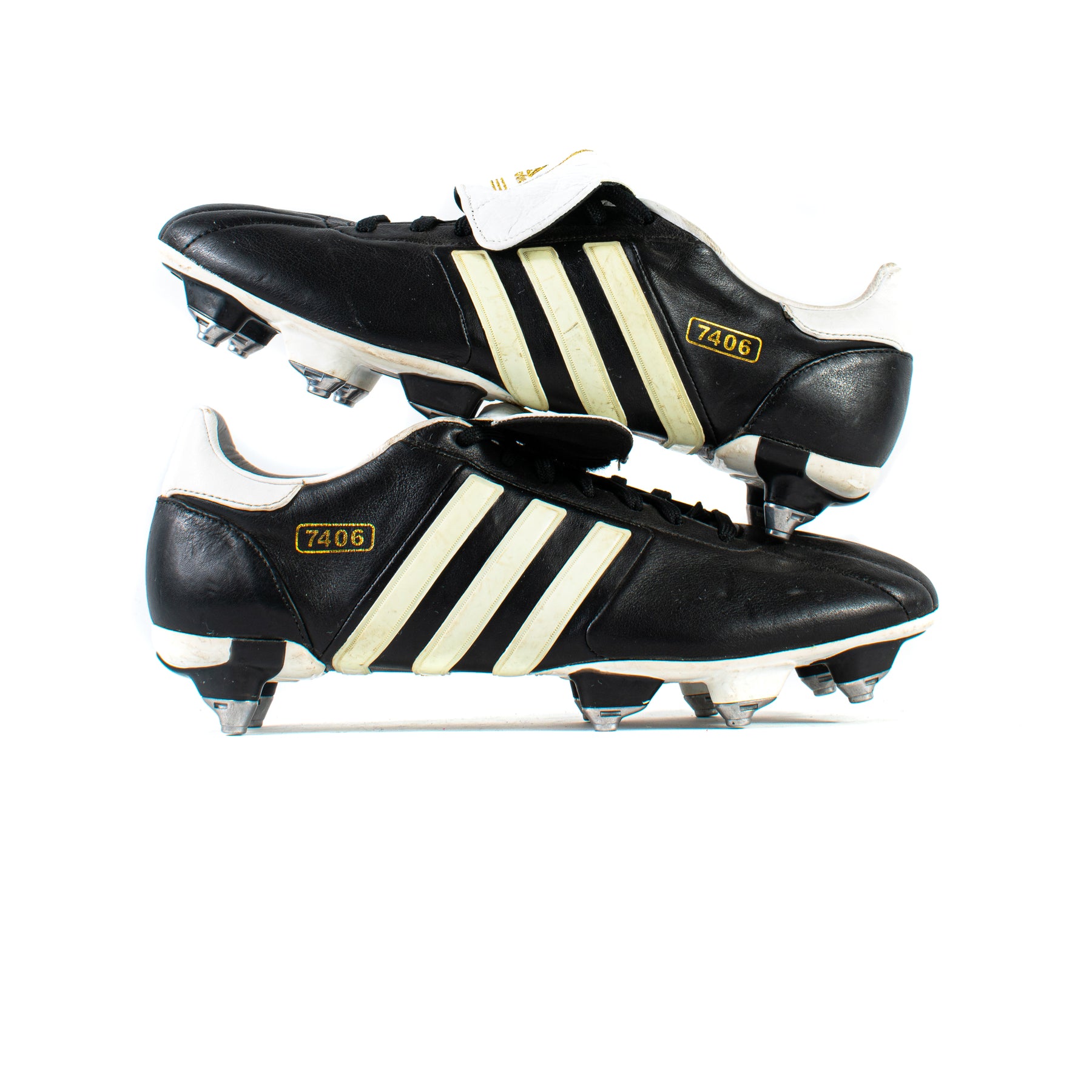 Adidas Black White Classic Soccer Cleats