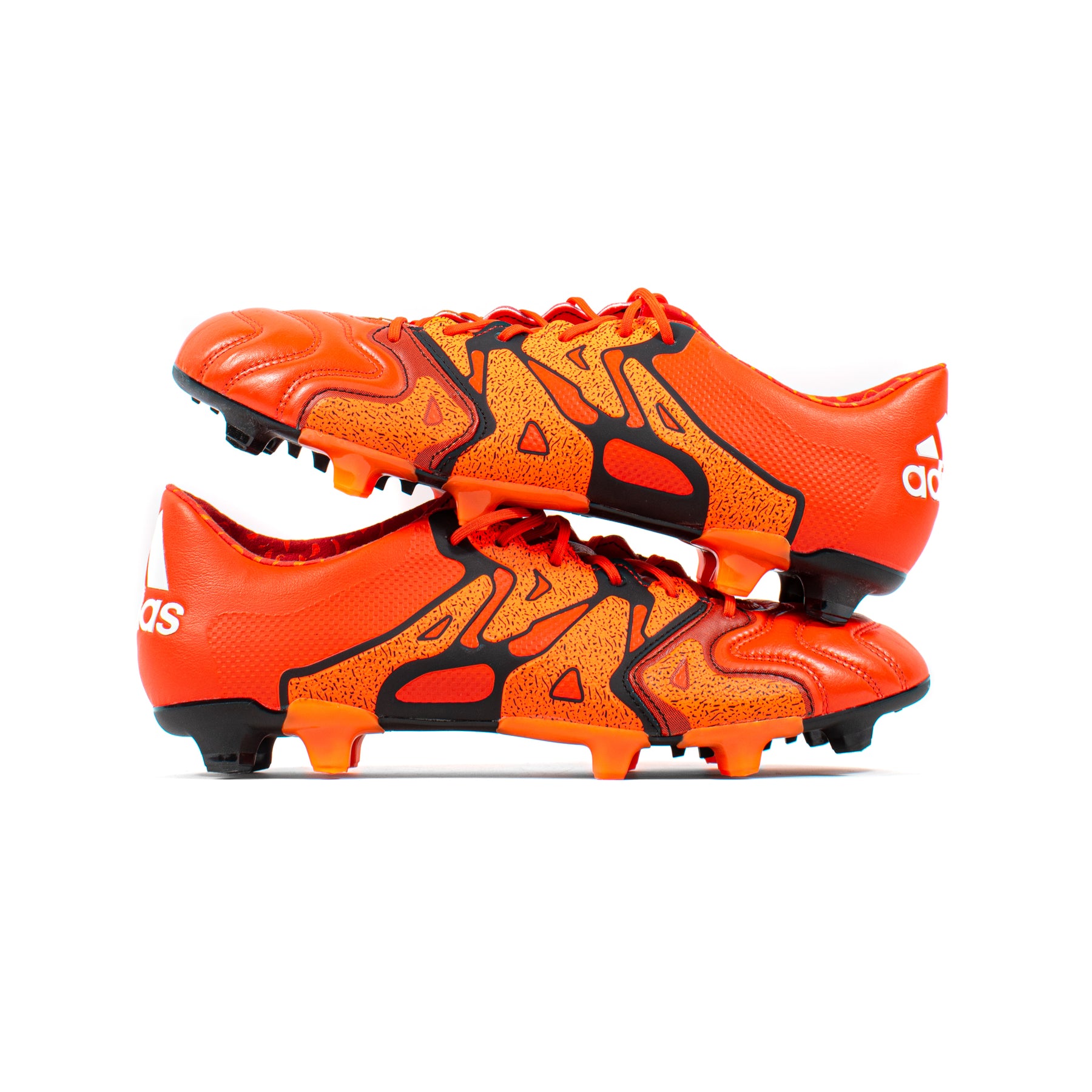 Negende Pardon Maken Adidas X 15.1 Orange Leather FG – Classic Soccer Cleats