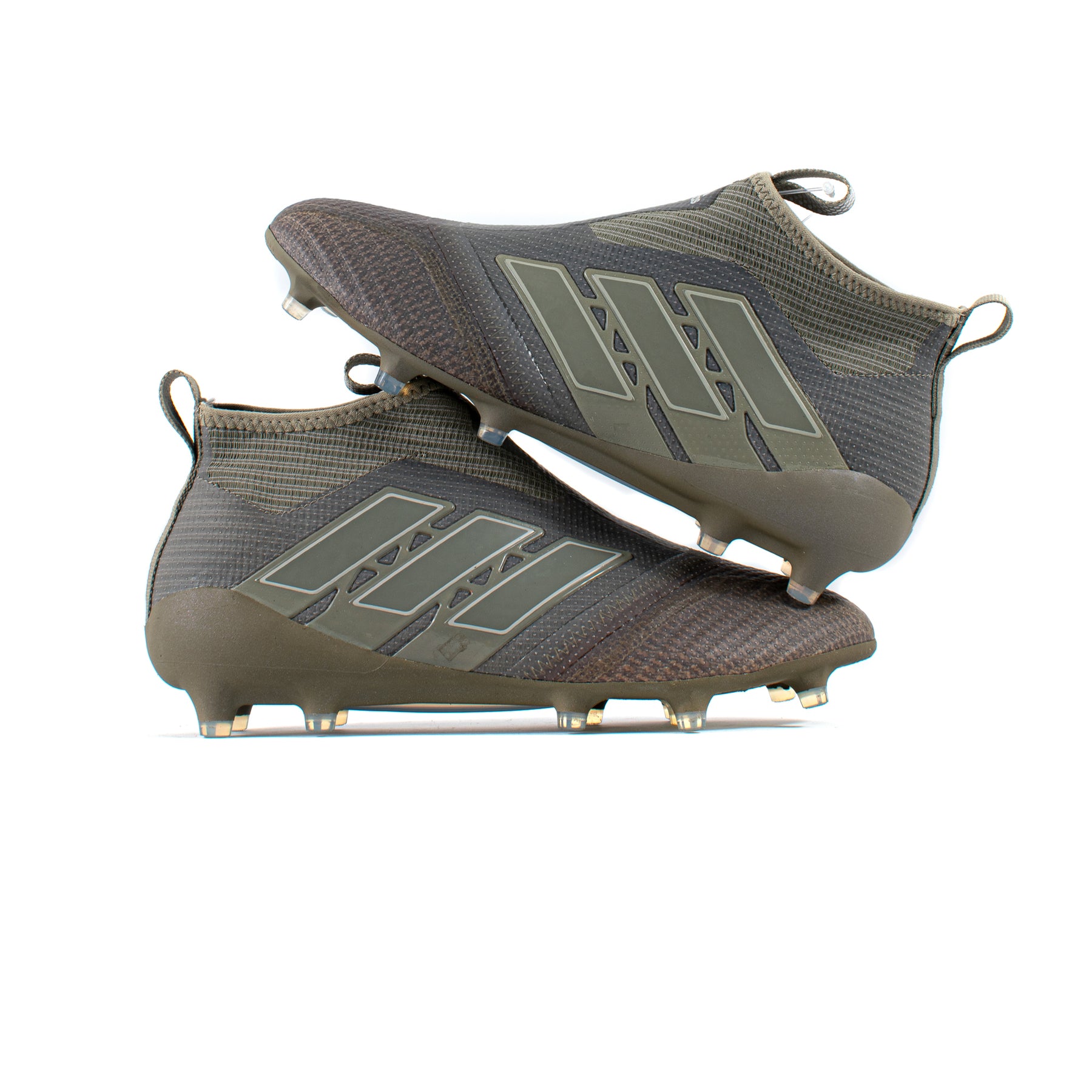 Ace 17+ PureControl Grey FG – Classic Soccer Cleats