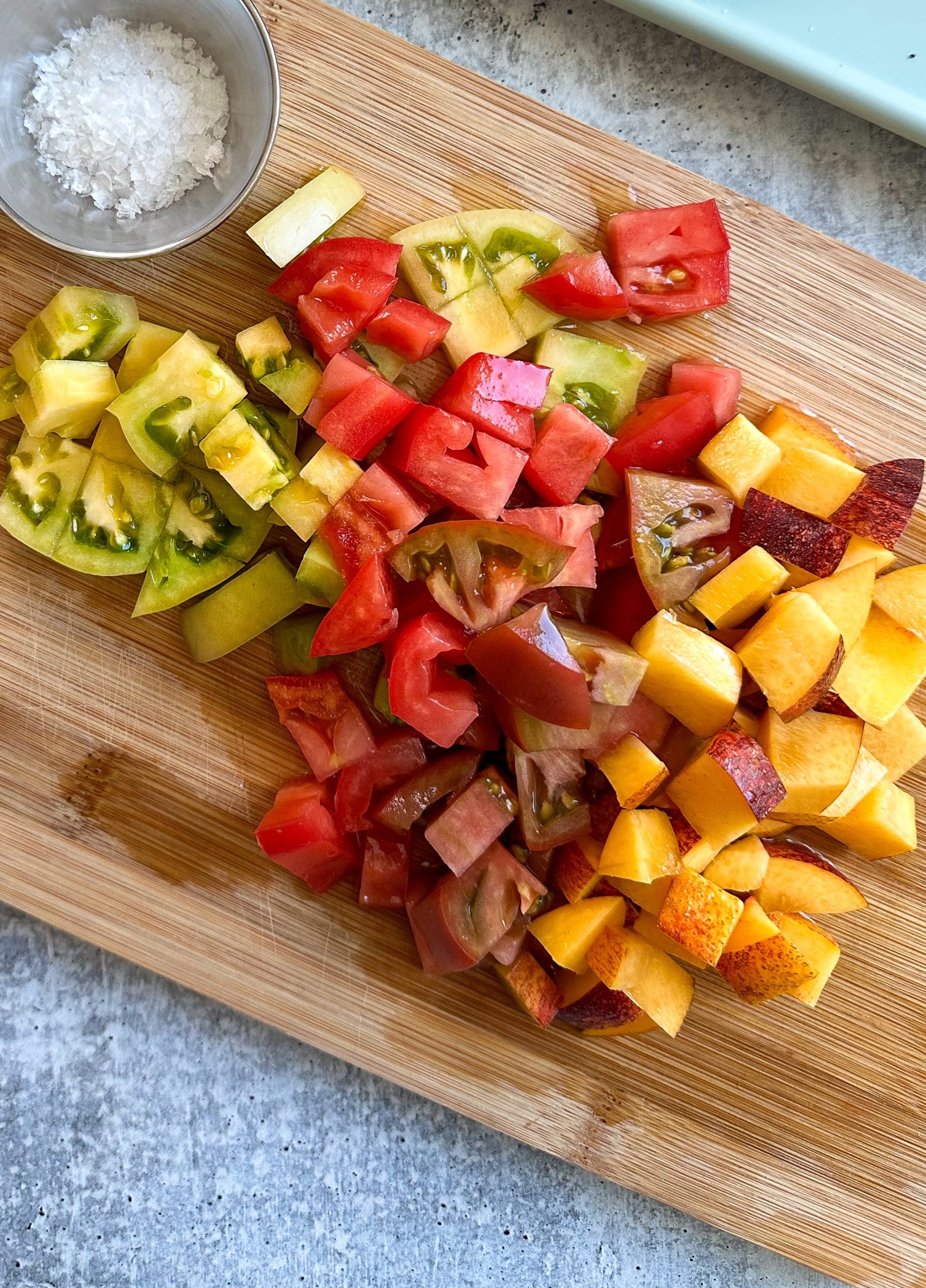 Step 3 Nectarine Basil Flatbreads Healthy Recipe