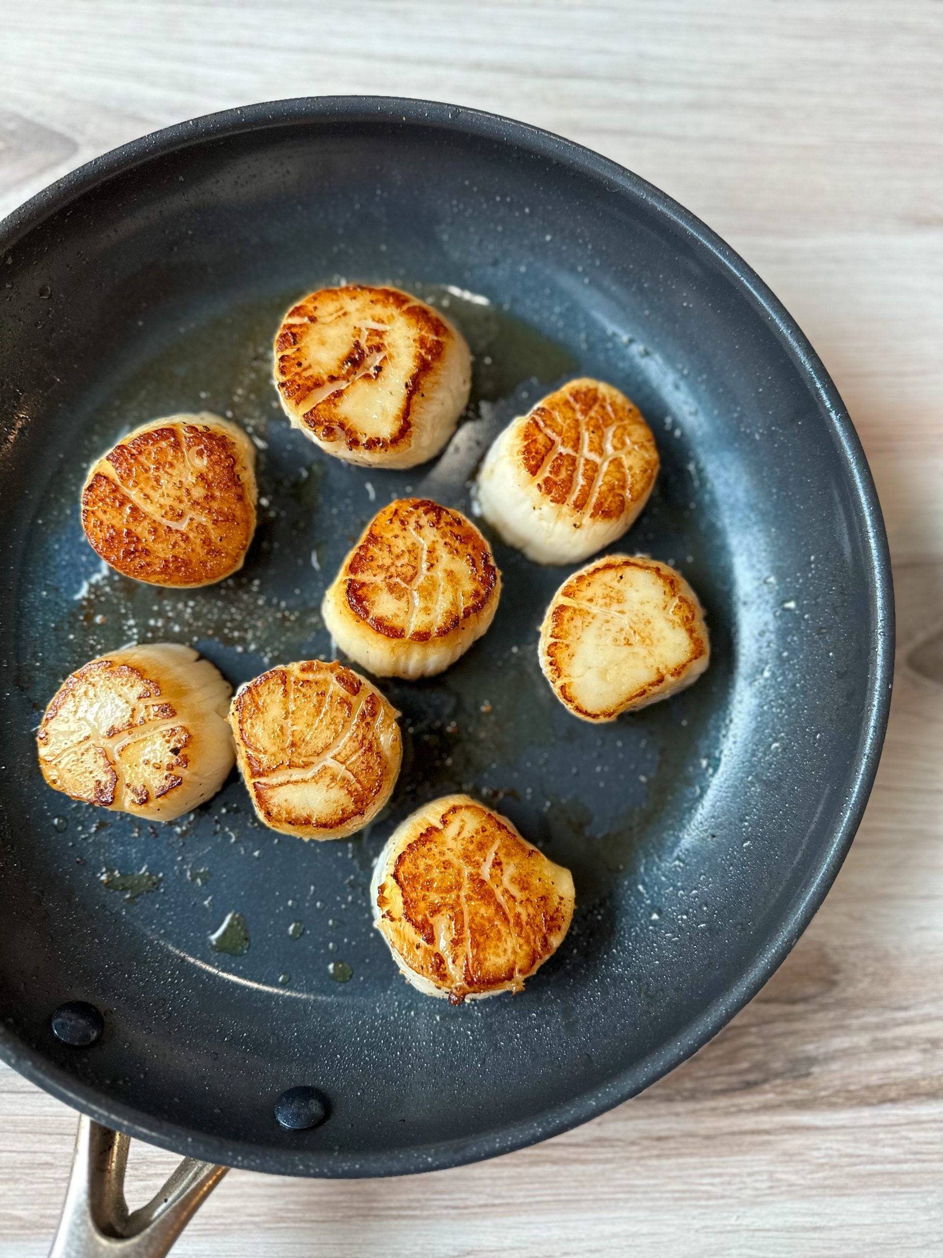 Step 5 Lime Seared Scallops with Roasted Brussels Sprouts Healthy Recipe