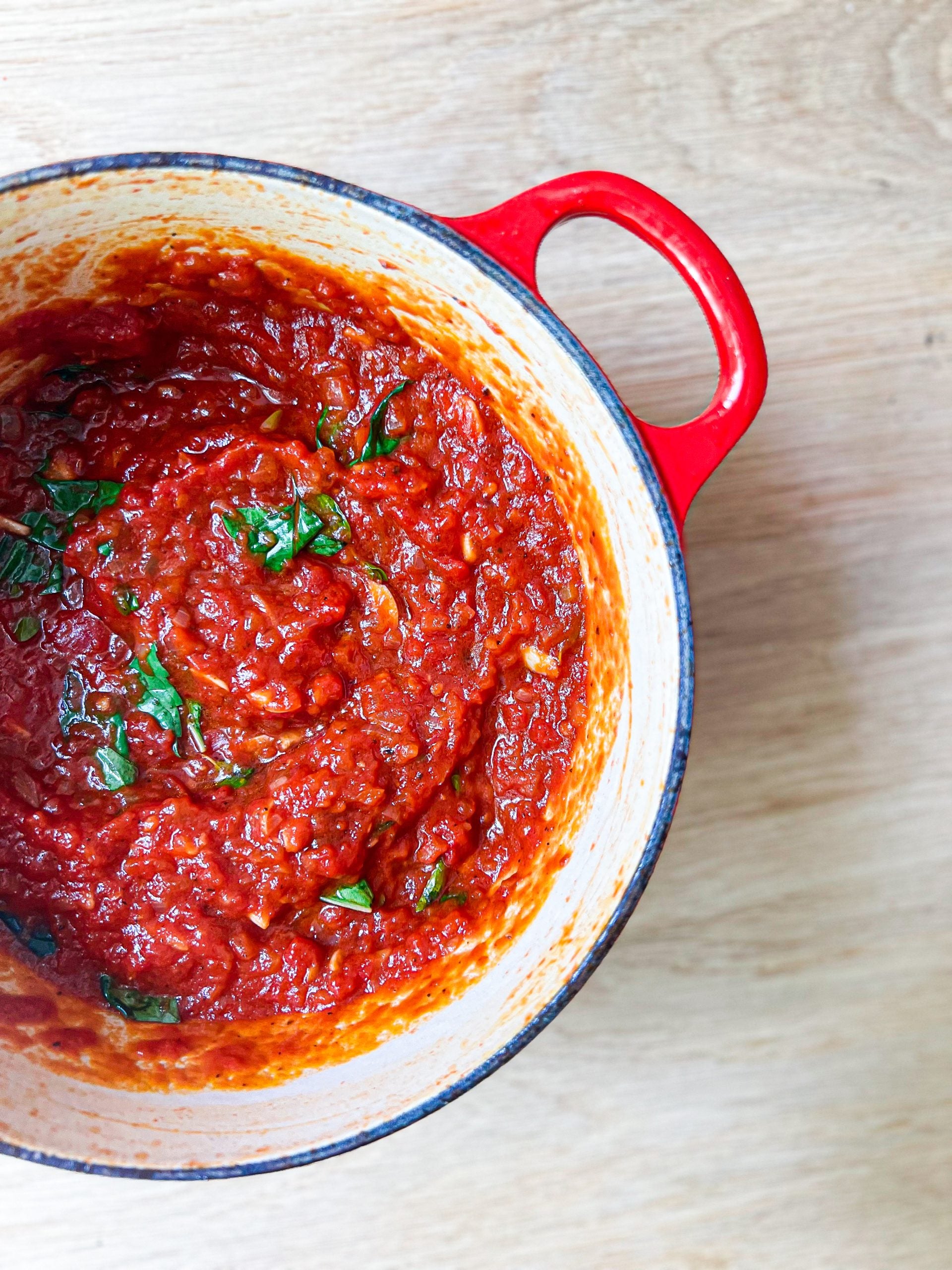 Step 4 My Simple Spicy Arrabbiata Sauce Healthy Recipe