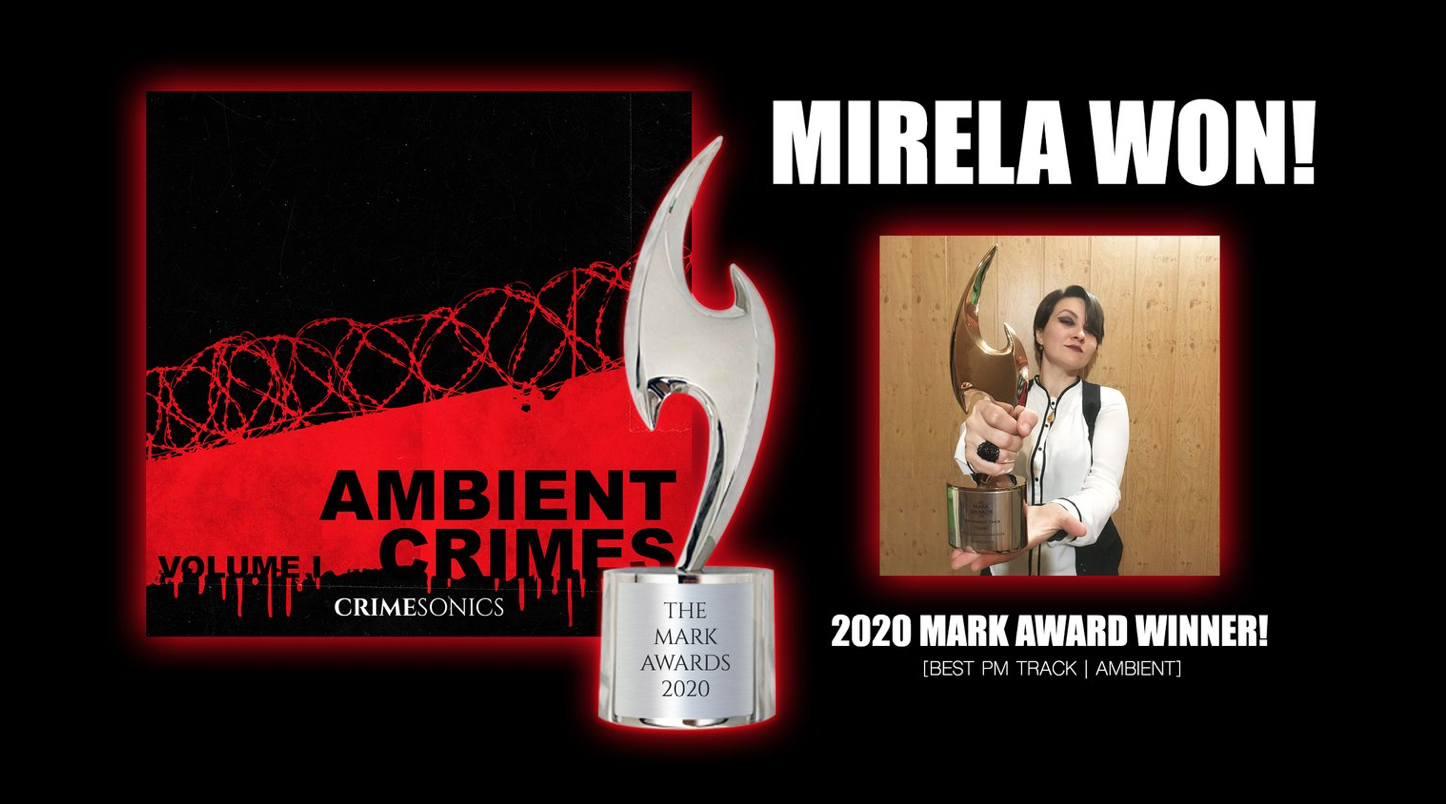 Mirela Magdalena Nita CrimeSonics Mark Award Winner