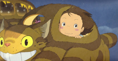 Totoro's Forest in Mei and the Kittenbus Anime