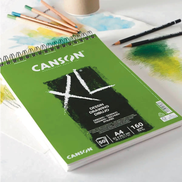  Canson XL Mix Media Textured Notebook A4 40 Sheets