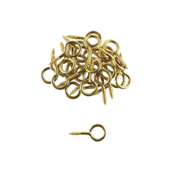 Everhang 8kg Brass Plated Picture Hooks - 4 Pack - Bunnings Australia