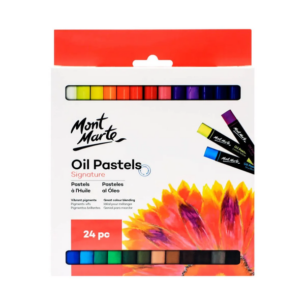 Mont Marte Oil Pastels - Set of 12