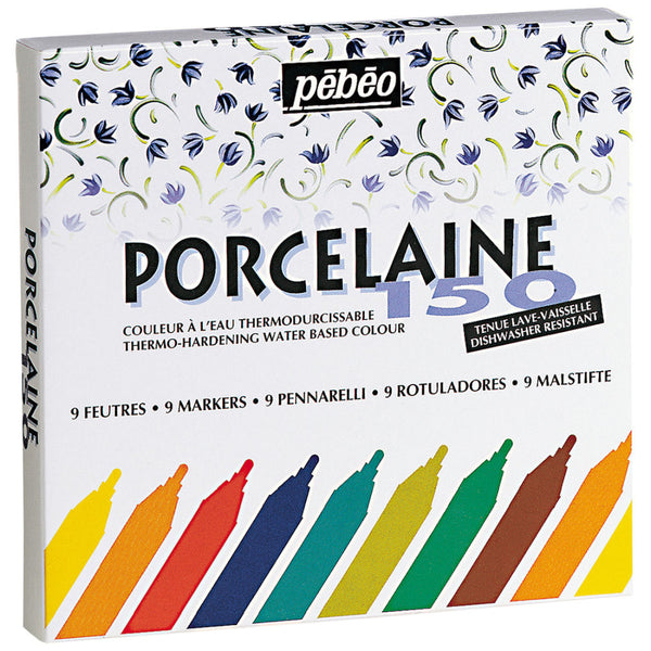 Pebeo PORCELAINE 150 Permanent Porcelain Ceramic China Paint 45ml