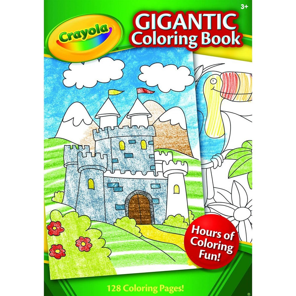 Crayola Gigantic Coloring Book 128 Pages – Art Shed Brisbane