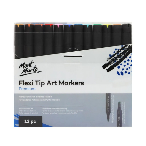 MM Erasable Dual End Markers 6pc