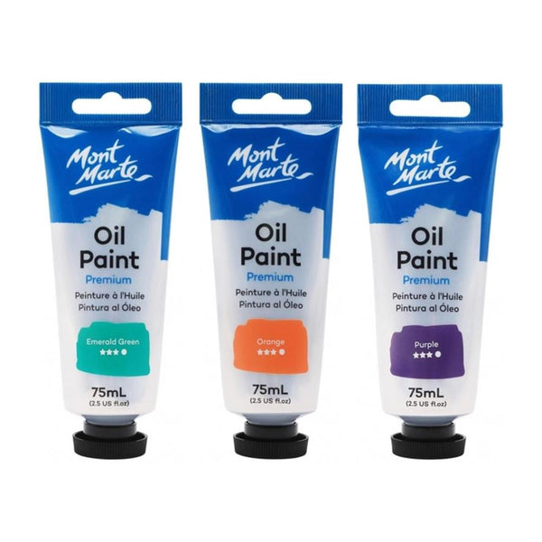 Transparent Oil Paint Intro Set Premium 8pc x 18ml (0.6 US fl.oz) – Mont  Marte Global