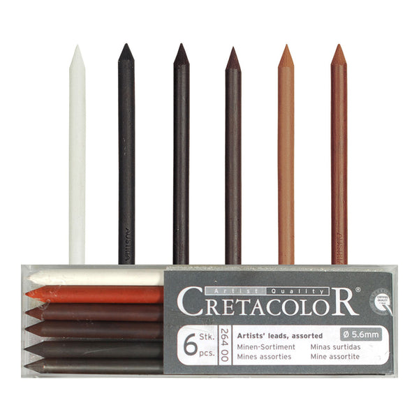 Cretacolor Oil Pencil Tin Box Set of 6