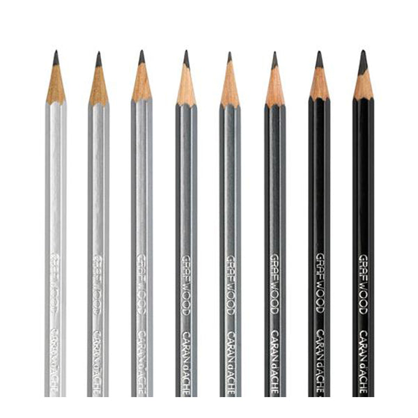 Grafwood Graphite Pencil Sets @ Raw Materials Art Supplies
