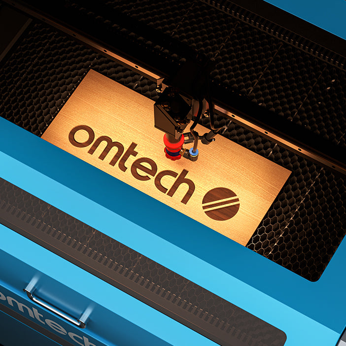 OMTech Maker AF2028-60 60W CO2 Laser Engraver and Cutter with 20" x 28" Working Area and Autofocus - Image 7