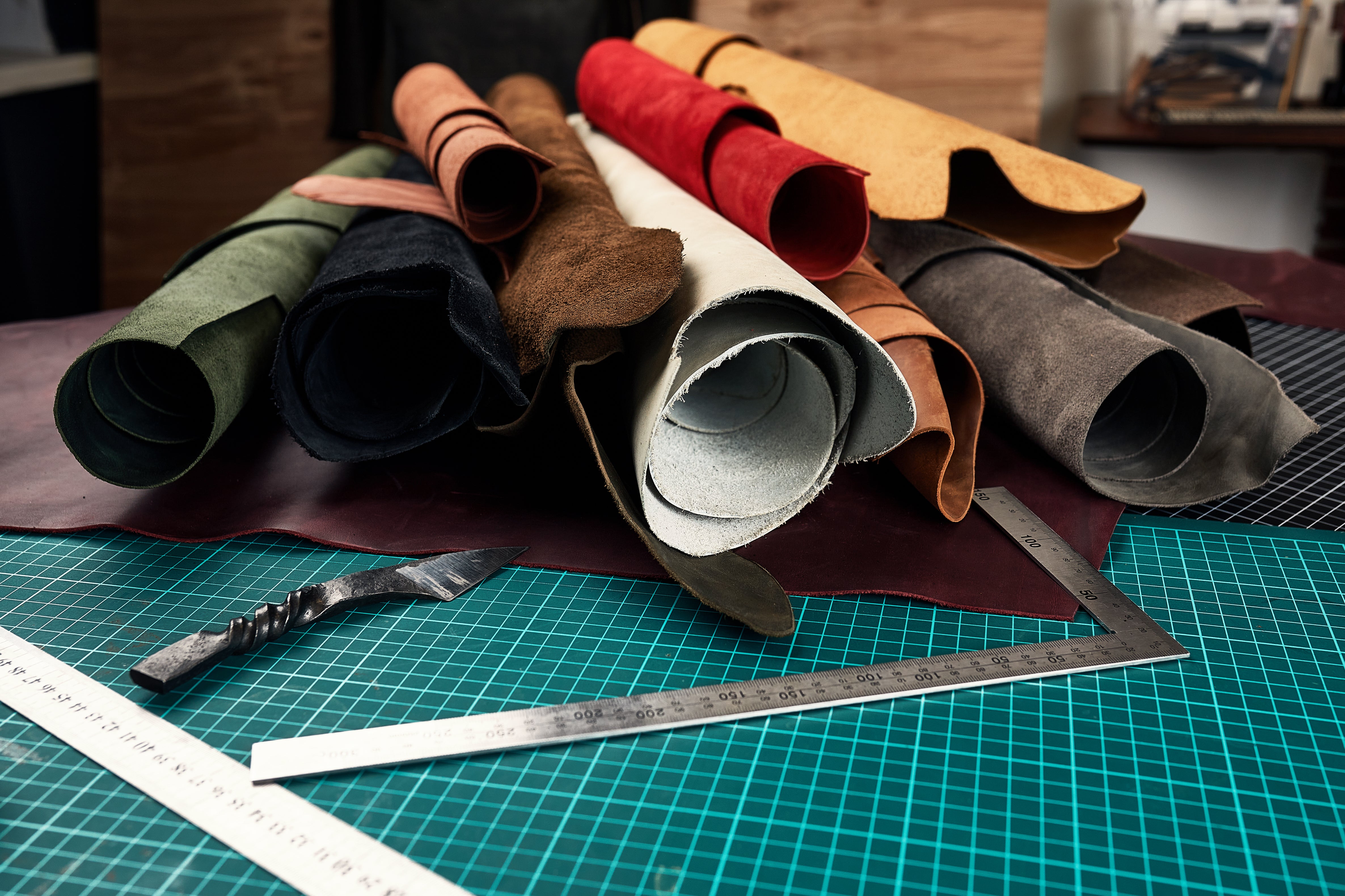 artificial leather samples