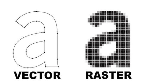 laser engraving vector vs raster vs vector images