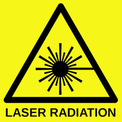 laser safety laser radiation laser hazard warning symbol