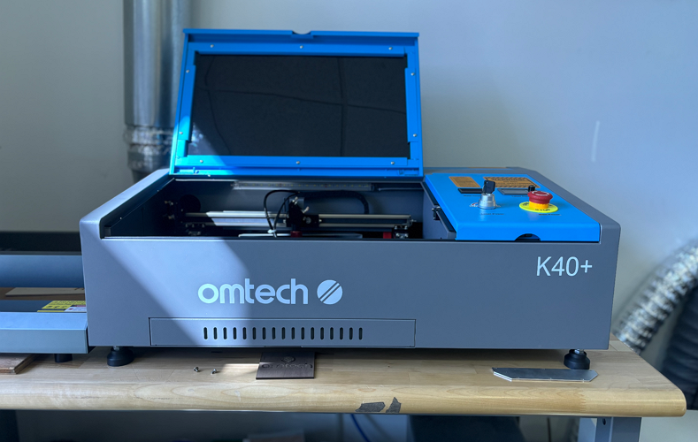 OMTech K40 desktop laser engraver